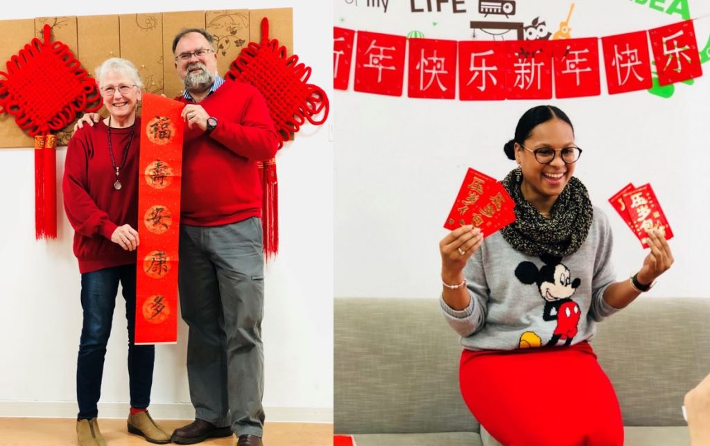 Ningbo Teachers Learn Chinese New Year traditions